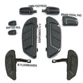 Ride Rear Floorboard/Foot pegs/Shifter/Brake/Pad Fit For Harley Touring models