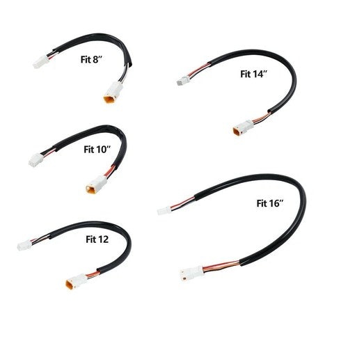 Electronic Tbw Handlebar Wire Extension 8-16'' Fit For Harley Touring 2008-2020