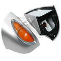 Silver Rear View Mirror Turn Signal Light Fit For BMW R1100 RT R1100 Rtp R1150RT