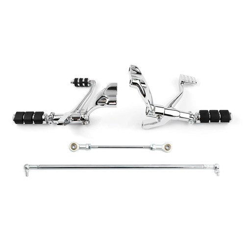 Forward Controls Peg Levers Linkage Fit For Harley Sportster XL883 1200 04-13 07