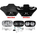 Inner Outer Fairing / 5.75'' Dual LED Headlight Fit For Harley 98-13 Road Glide