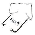 Chrome Saddlebag Guard Crash Bar Fit For Harley Touring Electra Glide Flht 14-24