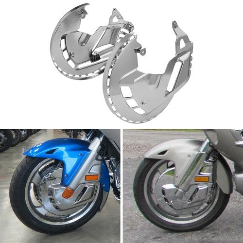 Front Ring of Fire LED Brake Disc Rotor Cover Fits For Honda GL1800 01-17