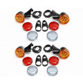 2 pair Front Turn Signals Light Bracket 4 Wires Fits For Harley Road glide 15-24