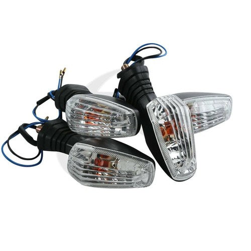 2 Sets Front Rear Turn Signal Indicators Fit For Suzuki Gsxr 600 Gsxr 750 04-05