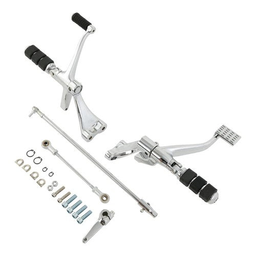 Forward Controls Kit Peg Levers Linkage Fit For 14-22 Harley Sportster XL XL883N