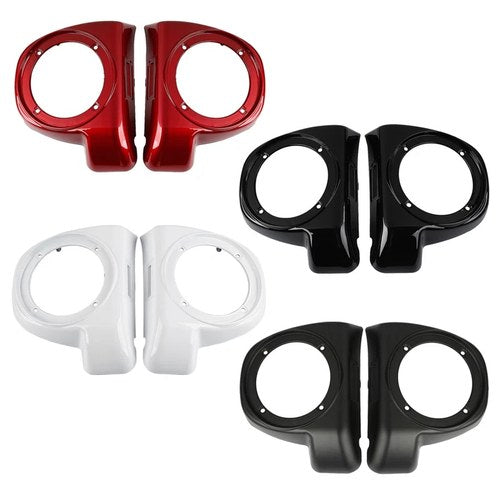 Lower Vented Fairing 6.5" Speaker Boxes Pods Fit For Harley Touring Flhx 14-24