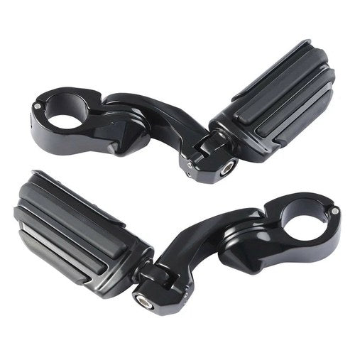 1.25" 1 1/4" Highway Foot Pegs Rest Fit For Harley Touring Road King Road Glide