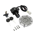 Ignition Switch Seat Gas Cap Lock Key Set Fit For Yamaha Yzf R6 03-05 R1 02-03