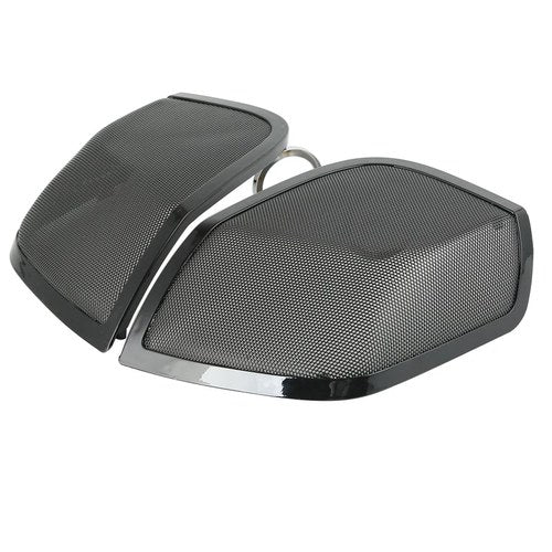 5"x7" Saddlebag Lid Speaker Grills Cover Fit For Harley Touring Road Glide 14-24