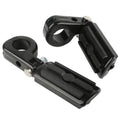 1.25" 32mm Engine Guard Crash Bar Foot Pegs / Mount Fit For Harley Touring Black