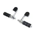 Anti Vibration Stirrup Heel Foot Rest FootPegs Fit For Harley Sportster Fxwg