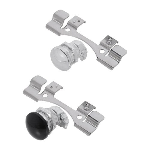 Zinc alloy Fuel Door Latch Push Button Gas Cap Fit For Harley Street Glide 92-24