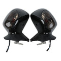 Black Rearview Mirrors & Turn Signal Fit For Honda Goldwing GL1800 GL 2001-2017
