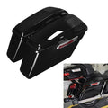 Hard Saddle Bags W/ 5x7" Speaker Lid Fit For Harley Touring Road King 2014-2024