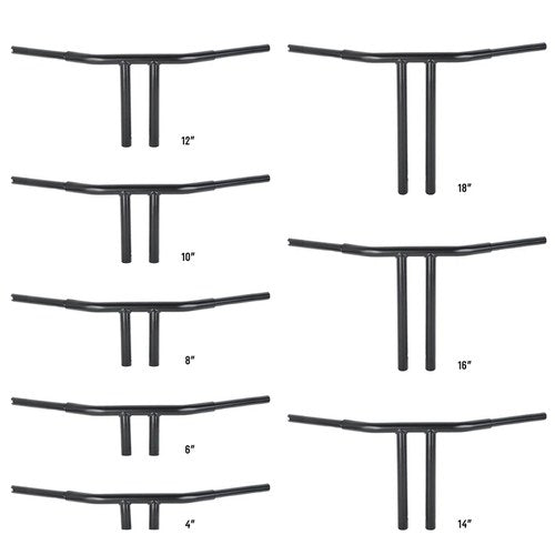 4/6/8/10/12/14/16/18'' Rise T-Bar Handlebar Fit For Harley Fxst Softail Bar
