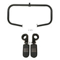 Highway Engine Guard Crash Bar w/ Footpeg Fit For Harley Road Glide King 09-24