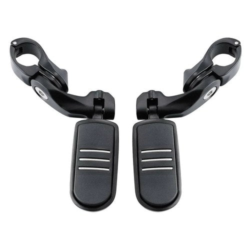 1-1/4" Highway Short Angled Mounting/Pegstreamliner Bar Foot Pegs Fit For Harley