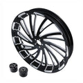 26" Front Wheel Rim Dual Disc Wheel Hub Fit For Harley Touring non ABS 1997-2008