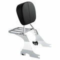 Backrest Sissy Bar & Luggage Rack Fit For Harley Sportster XL 1200 883 2004-2021