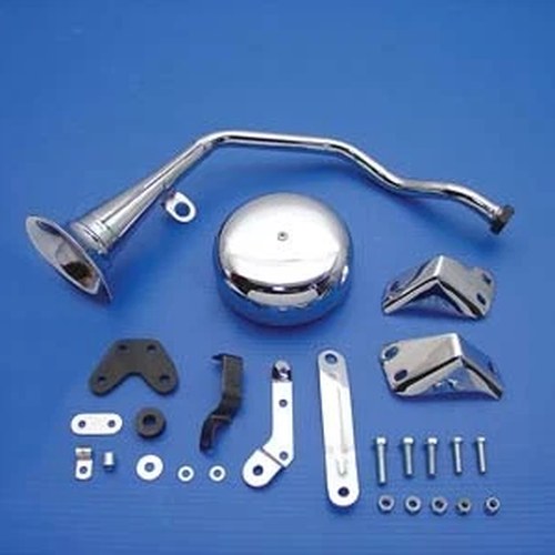 Trumpet Style 12 Volt Horn Kit for Harley-Davidson