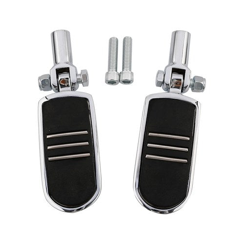 Rear Passenger Footpeg Pedal/Clevis Mount Fit For Harley Softail 00-06 Chrome