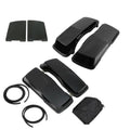 6x9" Saddlebag Speaker Lids Fit For Harley Touring Street Road Glide 1993-2013