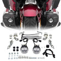 Pair LED Fog Lights W/ Attachment Kit Fit For Honda Goldwing 1800 GL1800 18–25