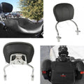 Chrome Detachable SissyBar Pad Backrest Fit For Harley Flrt Freewheeler 15-2025