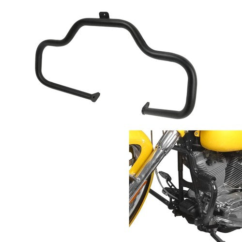 Black Engine Guard Crash Bar Fit For Harley 1997-2008 Touring Electra Glide US
