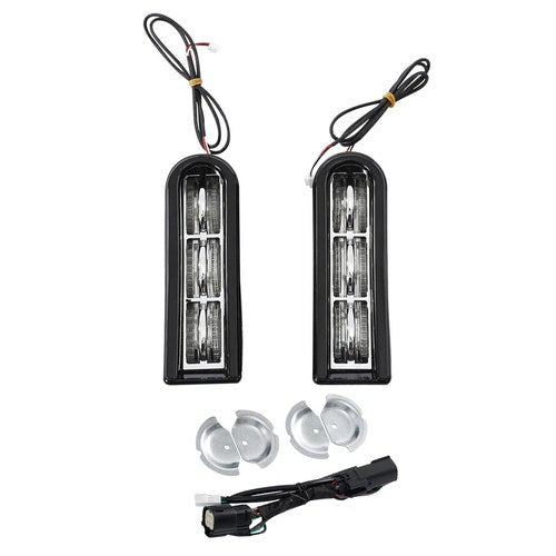 LED Accent Saddlebags Filler Insert Support Light Fit For Harley Road King 14-24