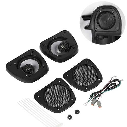 Audio Fairing Lower Speaker Fit For Harley Road Electra Glide Flht Flhtcu 06-13