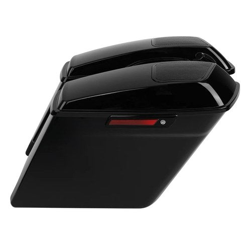 5" Stretched Extended Saddlebags w/6x9" Speaker Lid Fit For Harley Touring 14-24