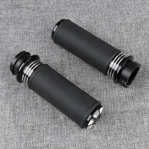 Universal 1" Hand Grips Handlebar Fit For Harley Sportster Dyna Touring