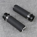 Universal 1" Hand Grips Handlebar Fit For Harley Sportster Dyna Touring