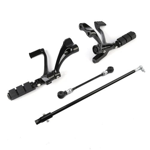 Forward Controls Pegs Levers Linkages Kit Fit For Harley Sportster XL 2014-2022