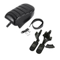 Rear Passenger Seat Pillion w/Foot Pegs Fit For Harley Sportster 883 1200 16-21