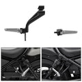 Rear Passenger Foot Pegs Footrests Fit For Honda Rebel CMX300 17-24 CMX500 17-25