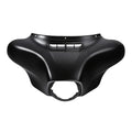 Black Denim ABS Batwing Front Outer Fairing Fit For Harley Street Glide 14-24