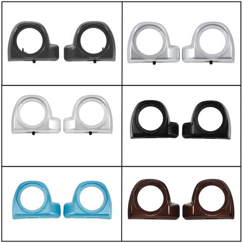6.5" Speaker Pods Box Lower Fairing Vented Fit For Harley Street Glide 2014-up