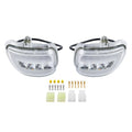LED Turn Signals Light Clear Lens Fit For Honda Goldwing GL1800 01-17 F6B 13-17