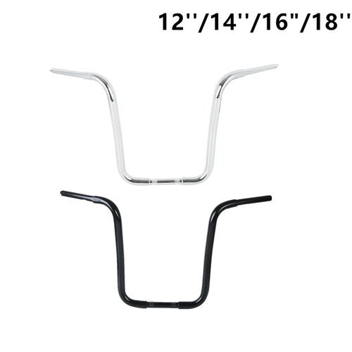 12"/14"/16"/18" Rise Ape Hanger Handlebar Fit For Harley Flst Fxst Sportster XL