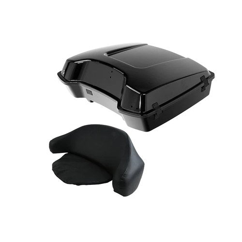 Razor Trunk W/ Backrest Fit For Harley Road Electra Glide 97-13