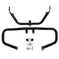 Black Chopped Engine Guard & Support Bracket Fit For Harley Road Glide 2015-2023