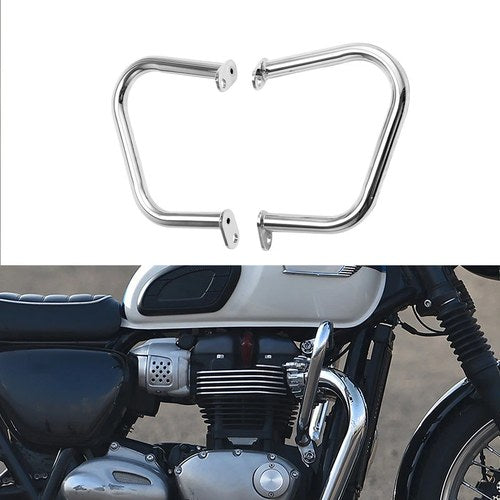 Engine Guard Crash Bar Fit For Bonneville T100 T120 Street Twin 2016-2020