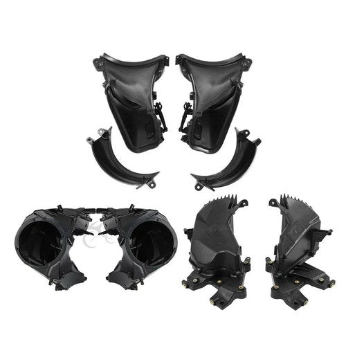 Inner Fairing Speaker Storage Glove Box Air Duct Fit For Harley Road Glide 15+