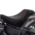Black Driver Solo Seat Fit For Harley Softail Slim Heritage Classic 2018-2022