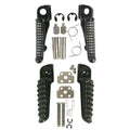 Front Rear Footpeg Footrest Fit For Kawasaki Ninja ZX10R 04-10 Z1000 2007-2016