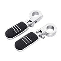 Pegstreamliner Highway Foot Pegs Fit For Harley 1 1/4" 1.25" Engine Guard Bar