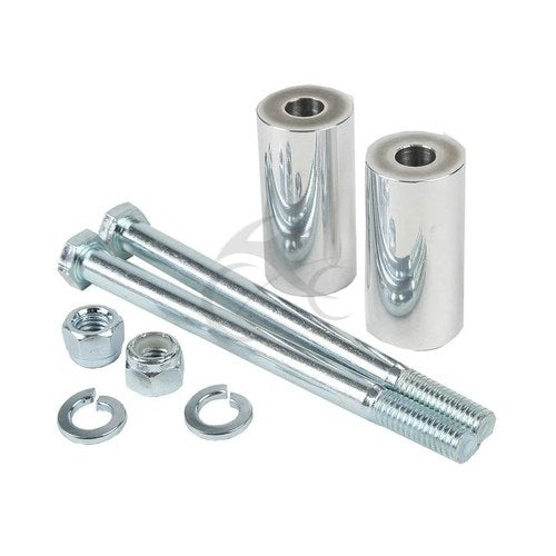 Chrome Handlebar Risers 2" Fit For Kawasaki Vulcan 800 1500 1600 2000 Classic